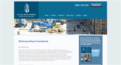 Desktop Screenshot of californiawaterproofingconsultants.com